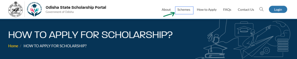 How to apply in  Odisha Scholarship portal 2024