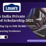Lowe's India Private limited scholarship